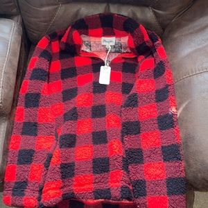 Wrangler half zip up flannel for fall or winter and it’s an extra large
